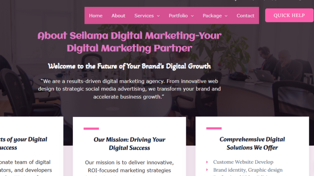 web development portfolio