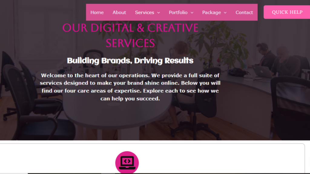 web development portfolio