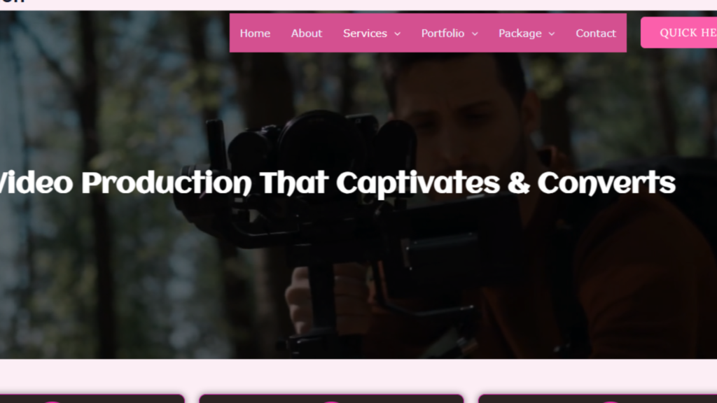 web development portfolio