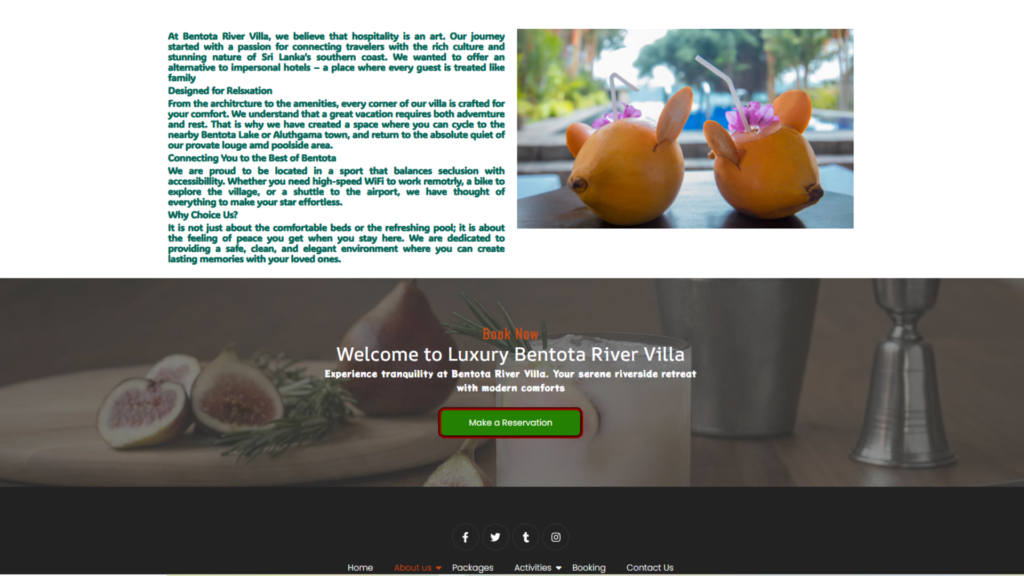 website portfolio