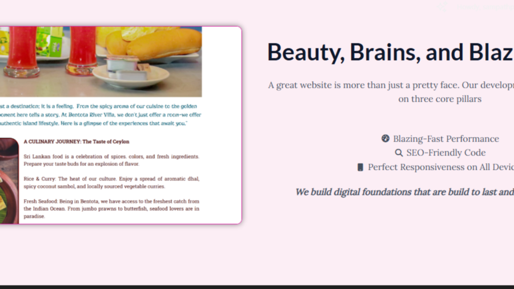 website portfolio