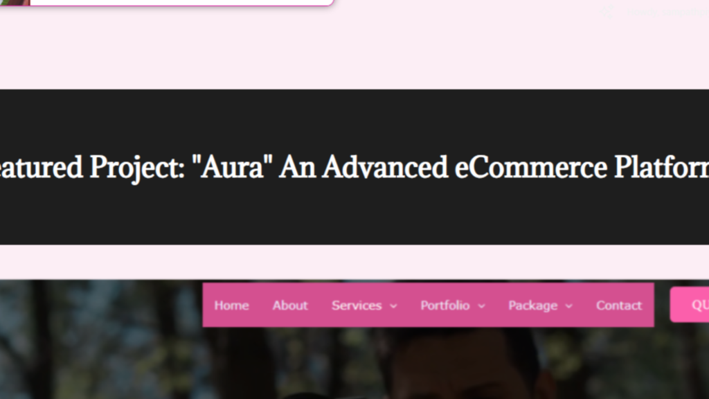 website portfolio
