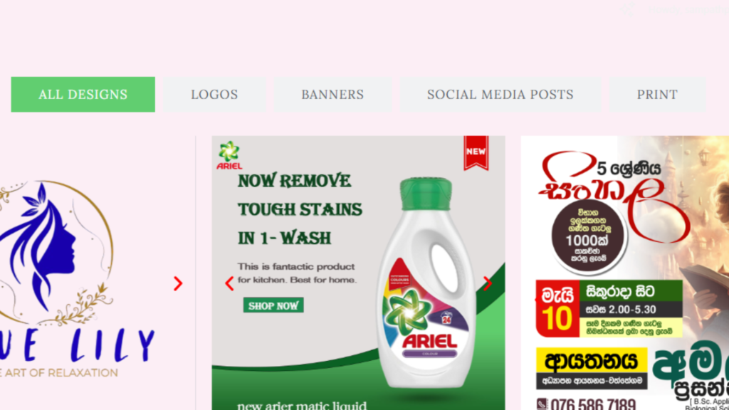 website portfolio