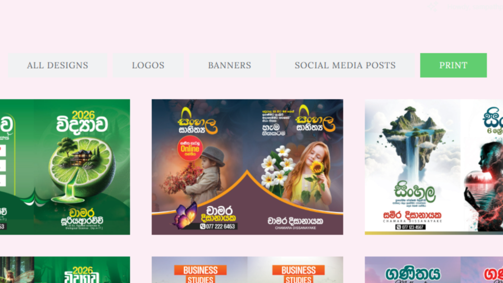 website portfolio