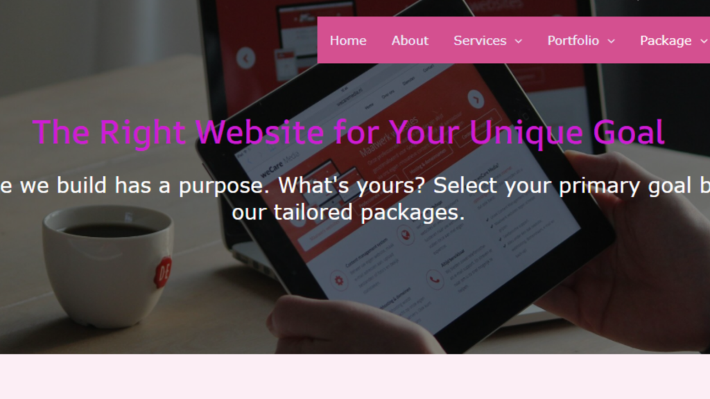 website portfolio