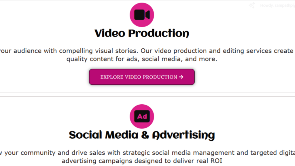 WEBsite portforlio