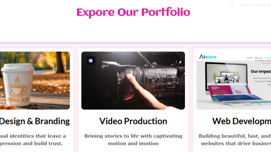 WEBsite portforlio