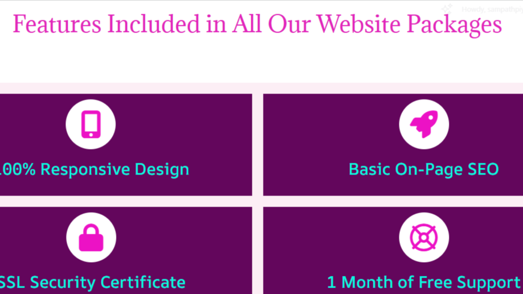 website portfolio